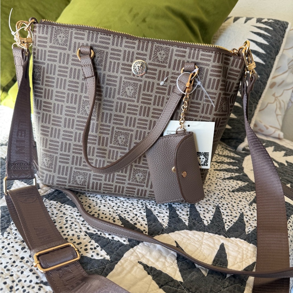 Elegant Brown Designer Tote Bag